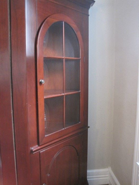 corner cabinet (one of a pair) 