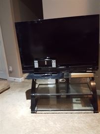 Flat screen TV and Stand