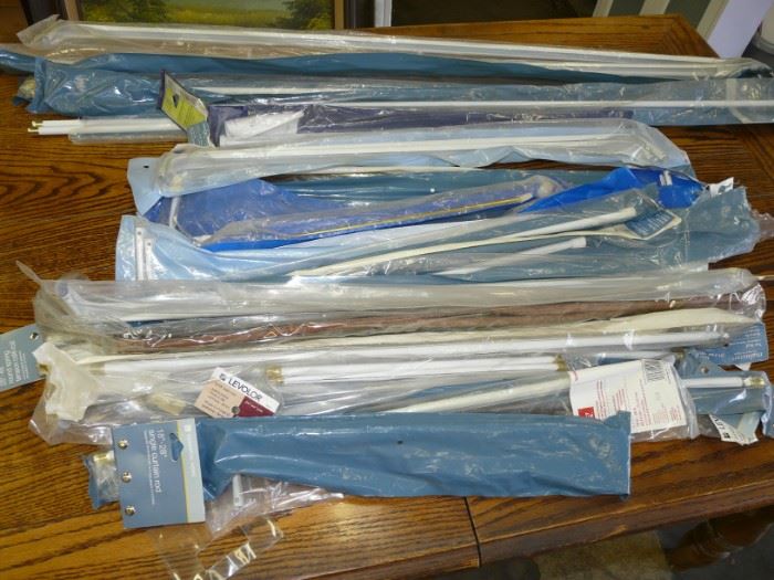 We have curtain rods, some still in sealed packages.  Shop here instead of the store.