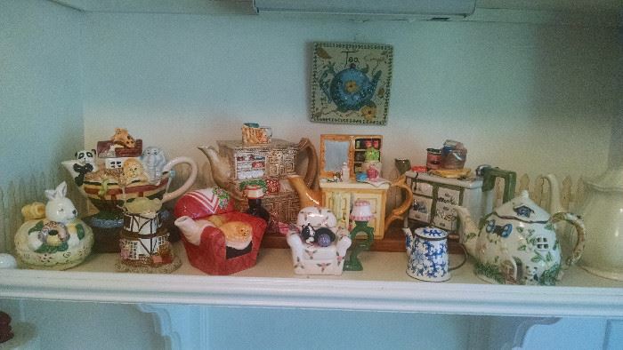CUTE....... TEA POT COLLECTION