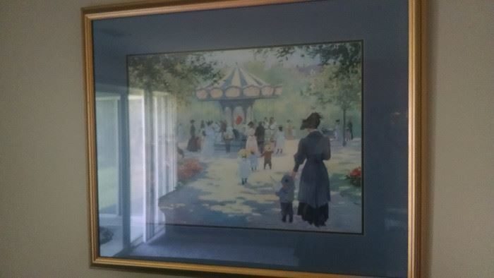 BEAUTIFUL FRAMED ART WORK