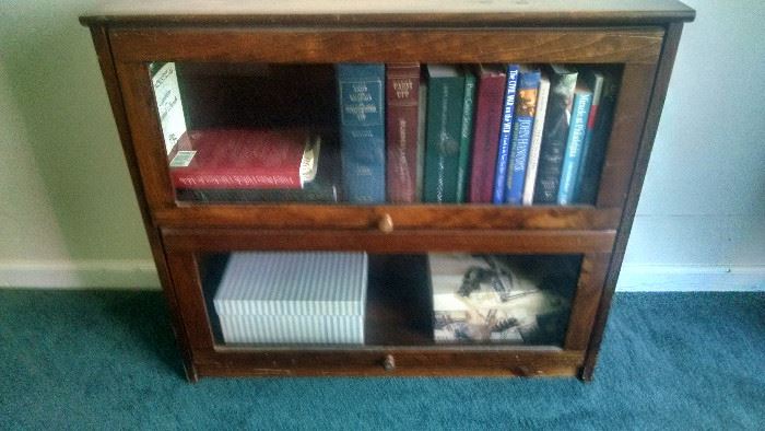 ***ANTIQUE**** 2-TIER LAWYERS CABINET