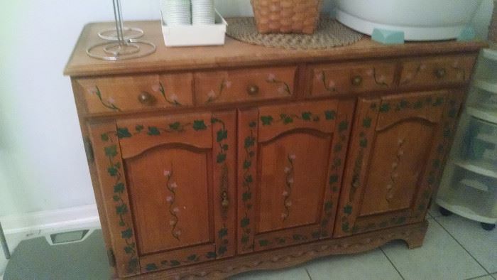 IVY WOODEN STORAGE CABINET