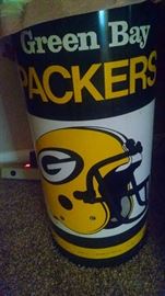 GREEN BAY PACKERS WASTE CAN