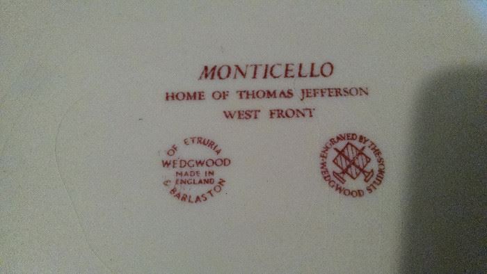 CLOSE-UP..WEDGWOOD MONTICELLO