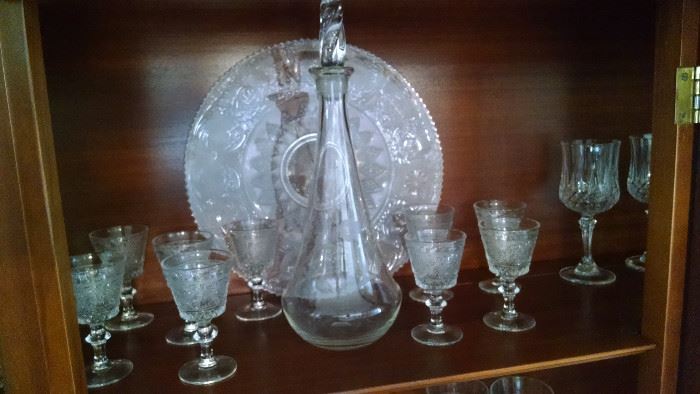 ***BEAUTIFUL*** ORNATE CRYSTAL GOBLETS...MANY DIFFERENT SHAPES / SIZES