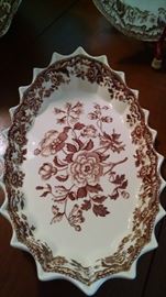 SPODE'S...SCALLOPED SERVING DISH