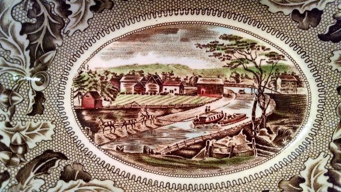 CLOSE-UP...JOHNSON BROS... ERIE CANAL