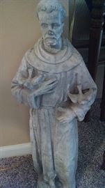 CONCRETE ST. FRANCIS STATUE