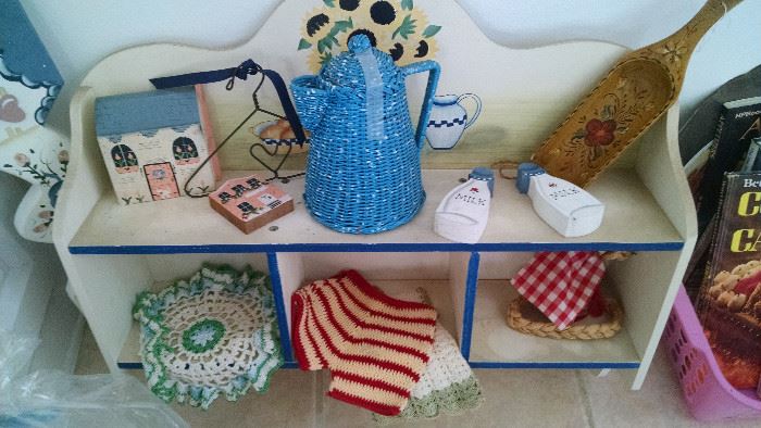 COUNTR KITCHEN SHELF ...SHABBY CHIC