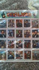 CIVAL WAR STAMPS