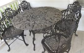 5 pcs. Degginger Foundry Lyre Rose set