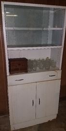 Much Mid Century items. 1960's metal cabinets