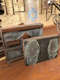 Wood Stamps and Judaica