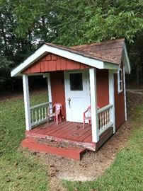 Wood Doll House - Priced at sale.