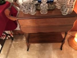 Drop Leaf Serving Table $ 126.00