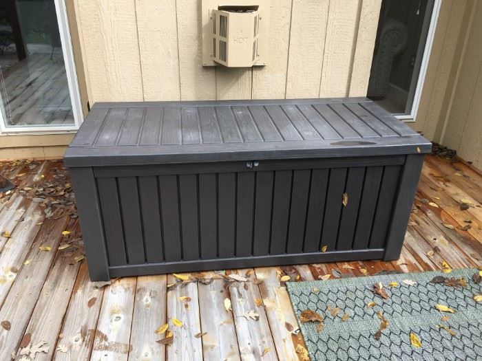 Large patio storage bin!