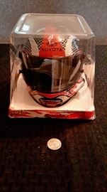 Toyota Racing 1:3 scale replica helmet, new in box.