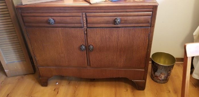Storage cabinet/buffet - located upstairs