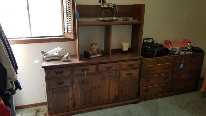 cabinet with shelf top