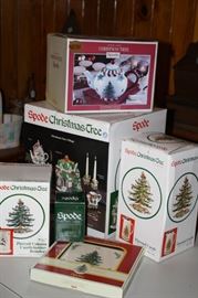 Spode Christmas collectibles
