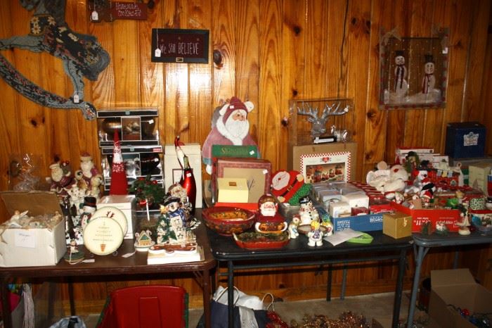 Huge collection of Christmas collectibles