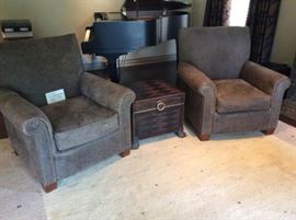 LaZBoy Leather Armchairs