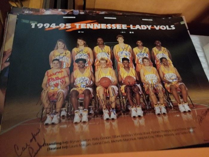 Signed 1994-95 Lady Vols