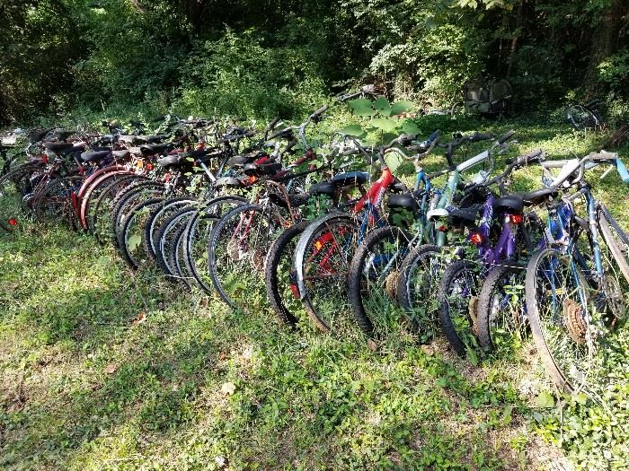 Yes, hundreds of bikes 