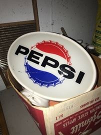 Pepsi sign