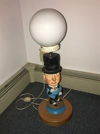 W.C. Fields lamp