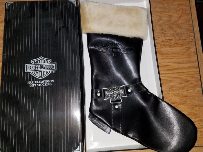 Harley davidson gift stocking