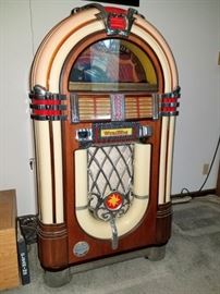 Wurlitzer juke box!