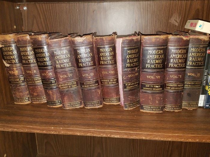 Modern American Railway Practice Volumes