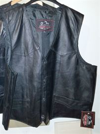 Leather vests