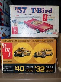 Model car kits...