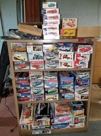 Model car kits...