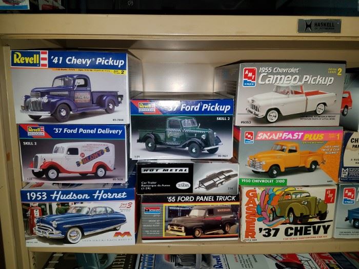 Model car kits...