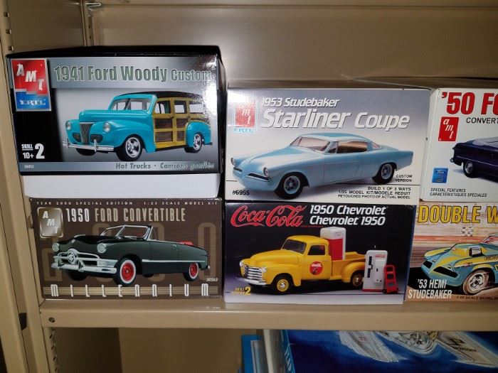 Model car kits...