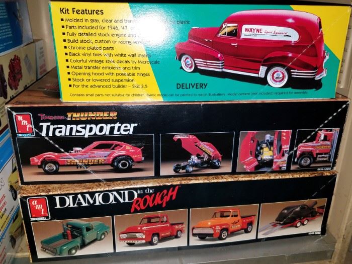 Model car kits...