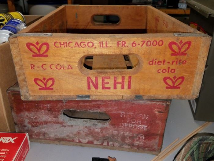 Vintage crates