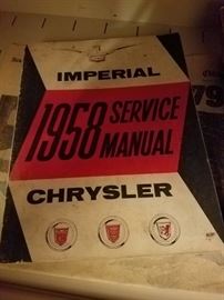 1958 Chrysler ephemera