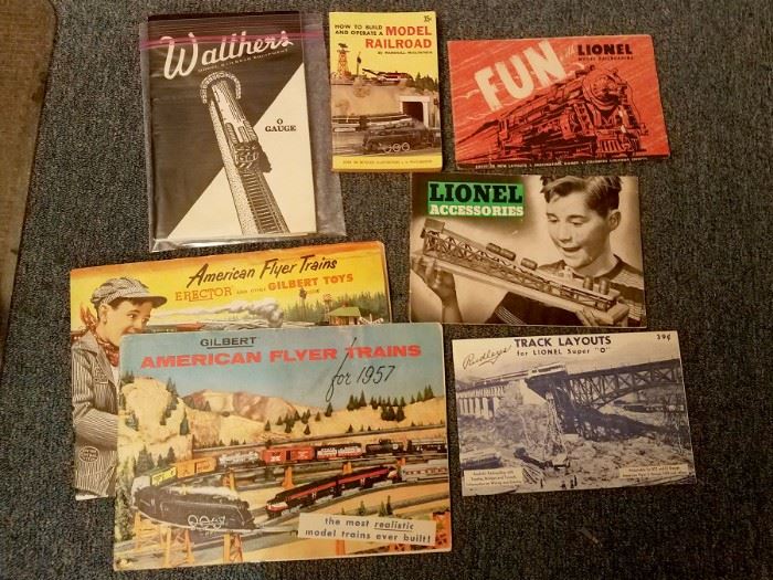 Model train ephemera