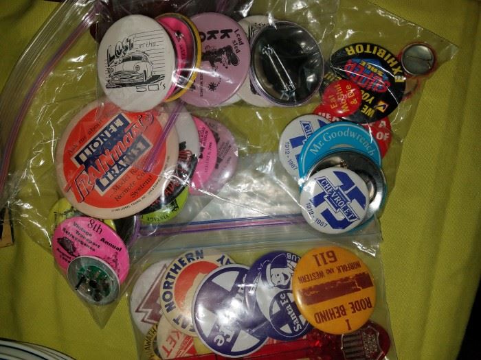 Collector buttons