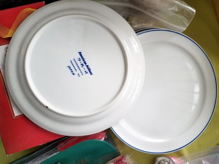 Vintage American Airlines plates