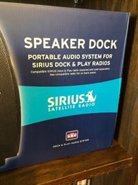 Sirius speaker dock