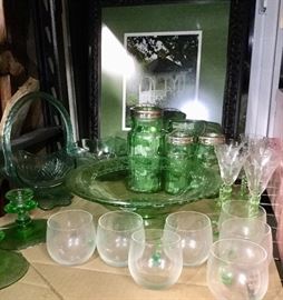 Light Green Depression Glass