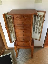Jewelry chest ...and we have some costume jewelry 