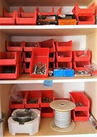 Assorted Nuts and Bolts with storage trays    https://ctbids.com/#!/description/share/46981