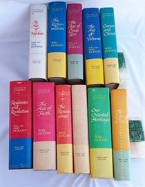 Will Durant books and bookends https://ctbids.com/#!/description/share/47031